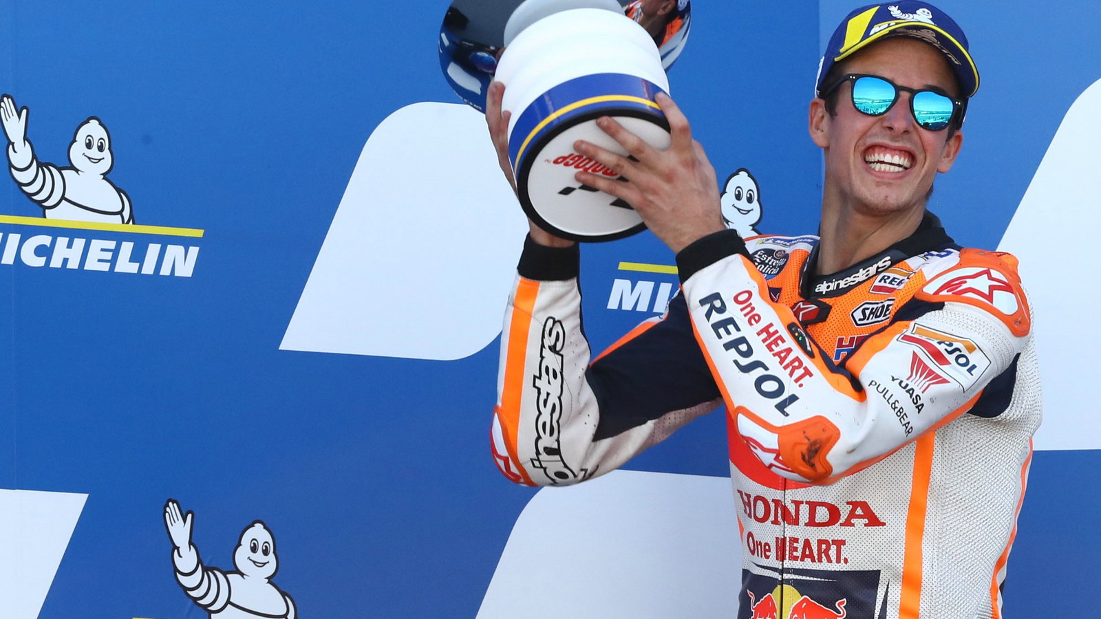 Alex Marquez , MotoGP race, Aragon MotoGP. 18 October 2020