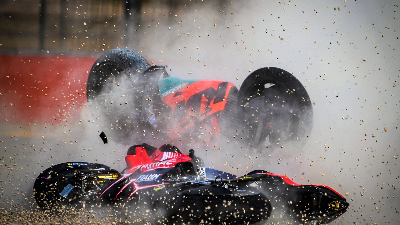 Brad Binder, Jack Miller, crash, MotoGP race , Teruel MotoGP 25 October 2020