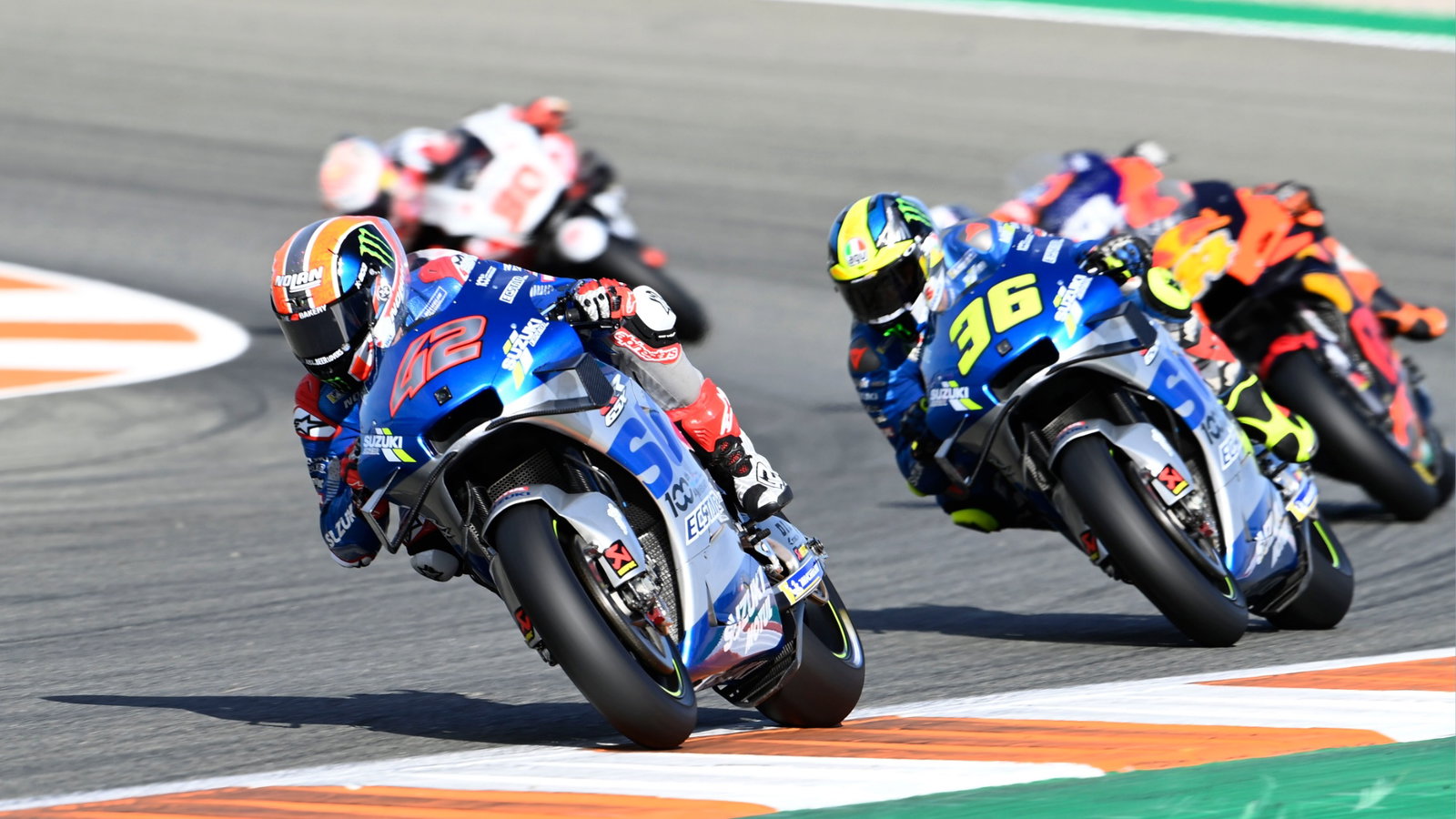 Alex Rins, European MotoGP race, 08 November 2020