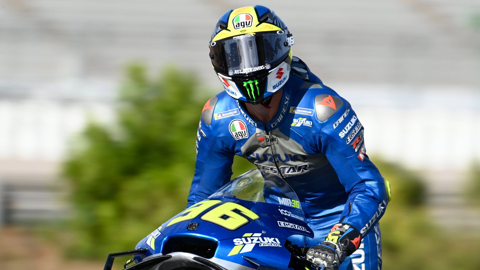 Joan Mir, European MotoGP race, 08 November 2020