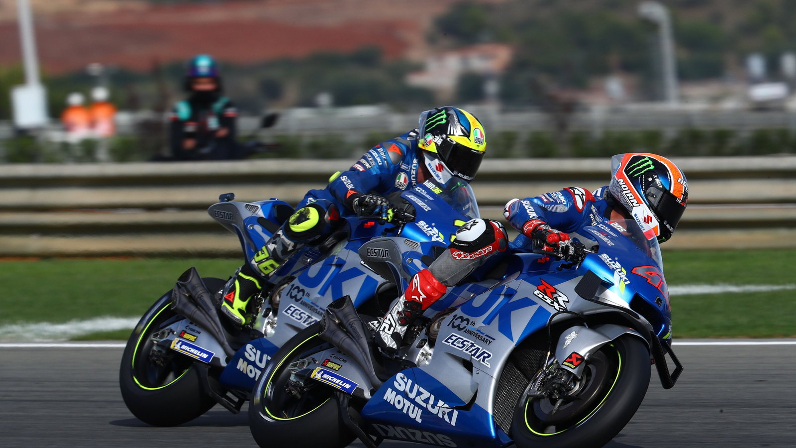 Alex Rins Joan Mir , MotoGP race, European MotoGP, 8 November 2020