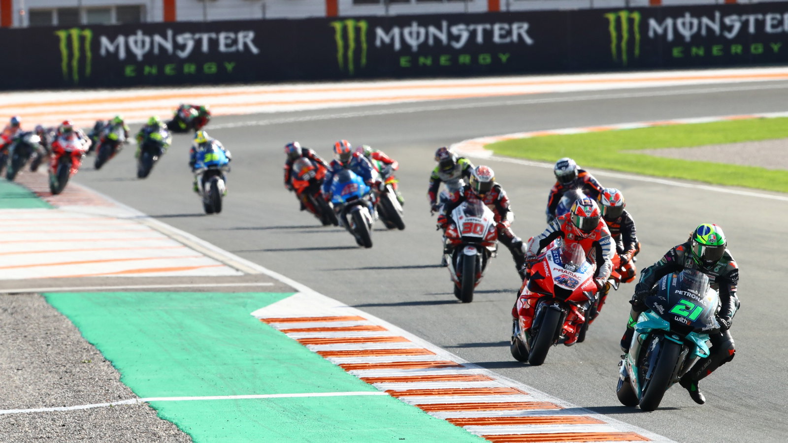 Franco Morbidelli, Valencia MotoGP race, 15 November 2020
