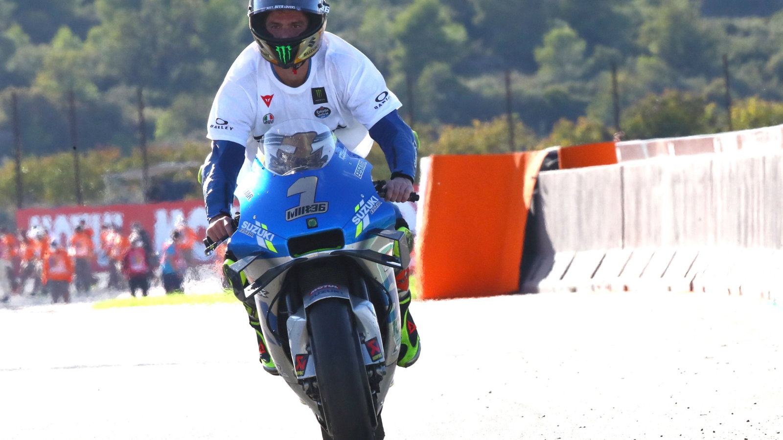 Joan Mir, MotoGP race, Valencia MotoGP 15 Novenber 2020