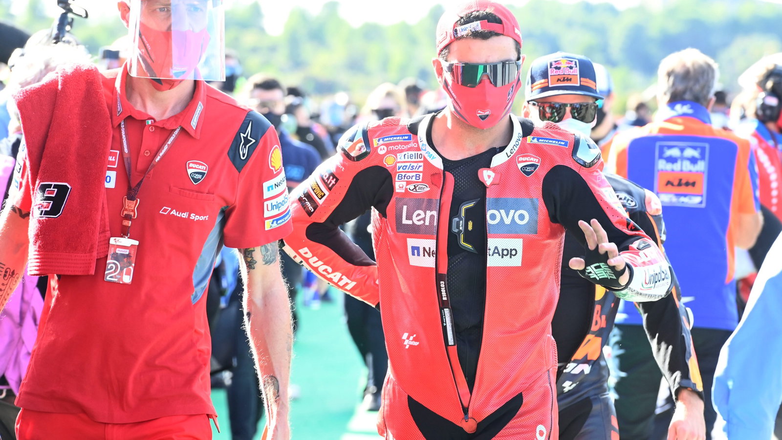 Danilo Petrucci, Valencia MotoGP race, 15 November 2020