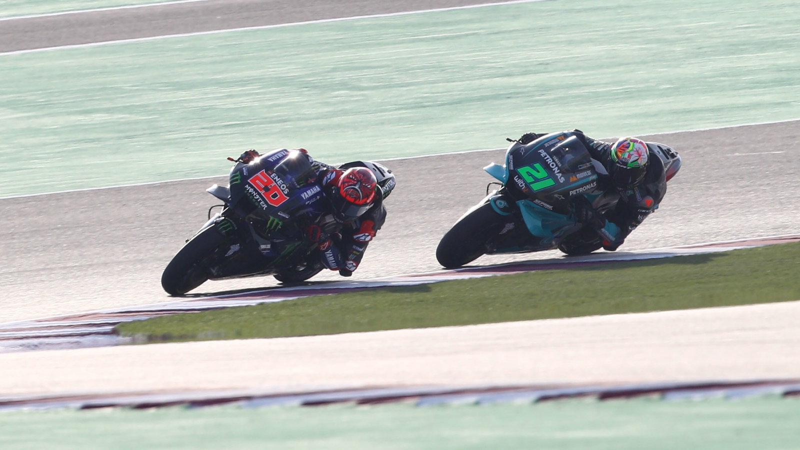 Fabio Quartararo, Franco Morbidelli Qatar MotoGP test, 6 March 2021