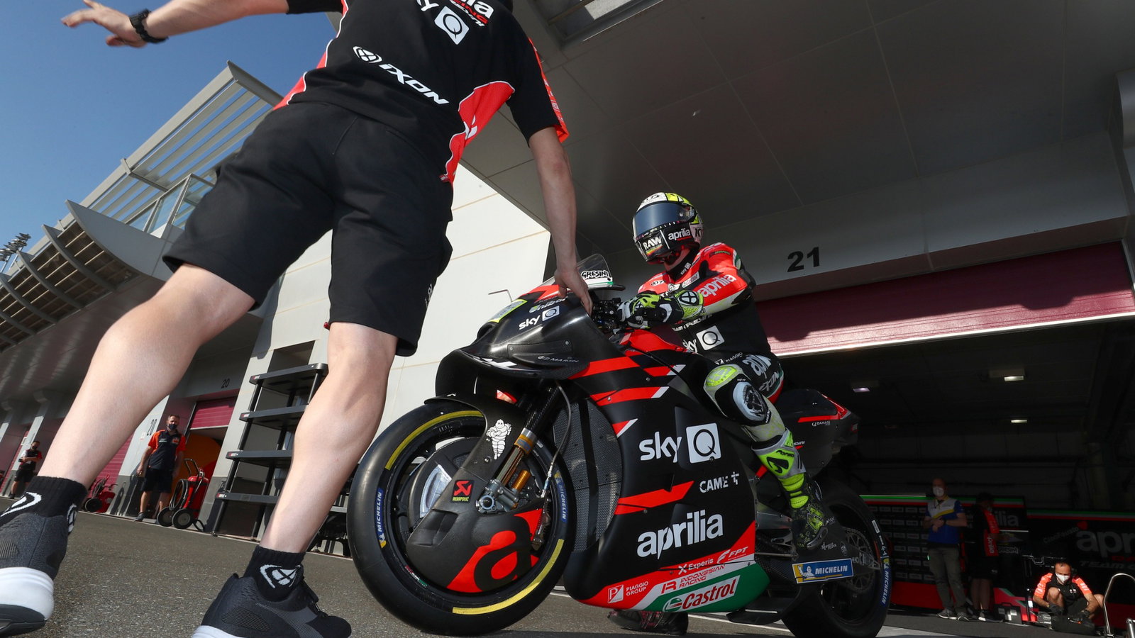 Aleix Espargaro Qatar MotoGP test, 7 March 2021