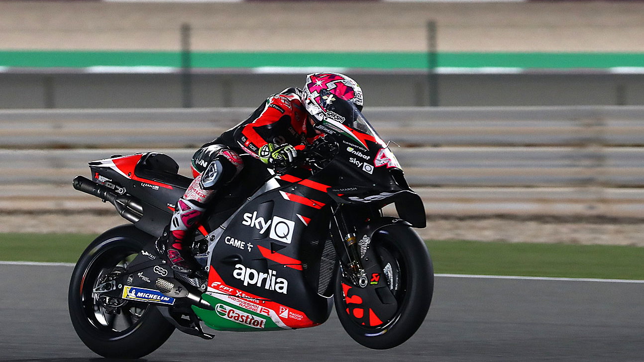 Aleix Espargaro Qatar MotoGP test, 10 March 2021