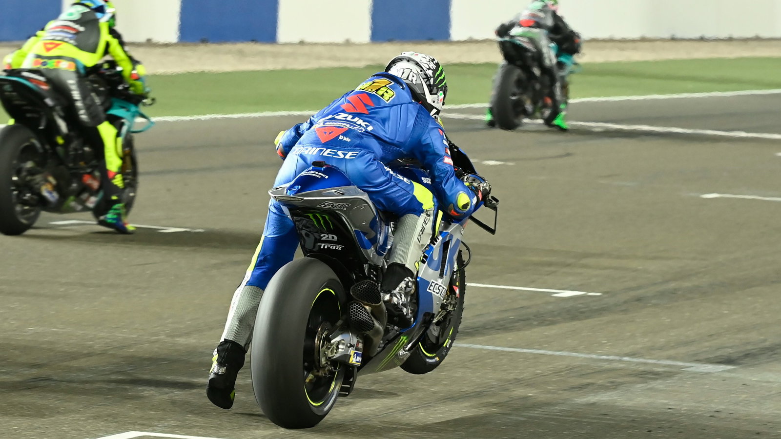 Joan Mir, Practice start, Qatar MotoGP test, 11 March 2021