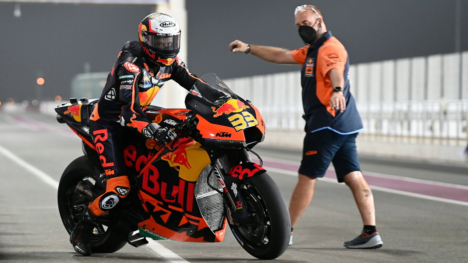 Brad Binder, Qatar MotoGP test, 12 March 2021