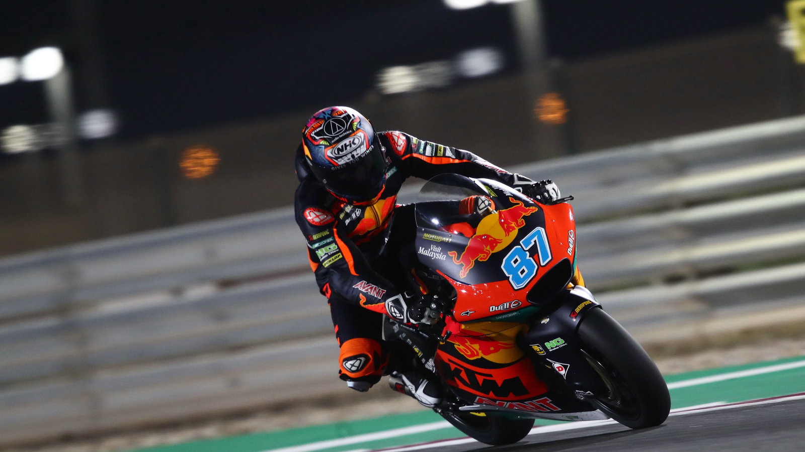 Remy Gardner Qatar Moto2 test, 19 March 2021