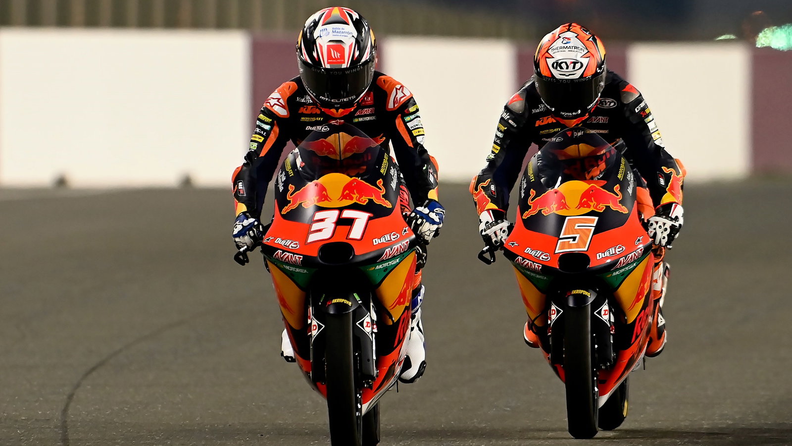 Jaume Masia, Pedro Acosta, Qatar Moto3 test, 21 March 2021