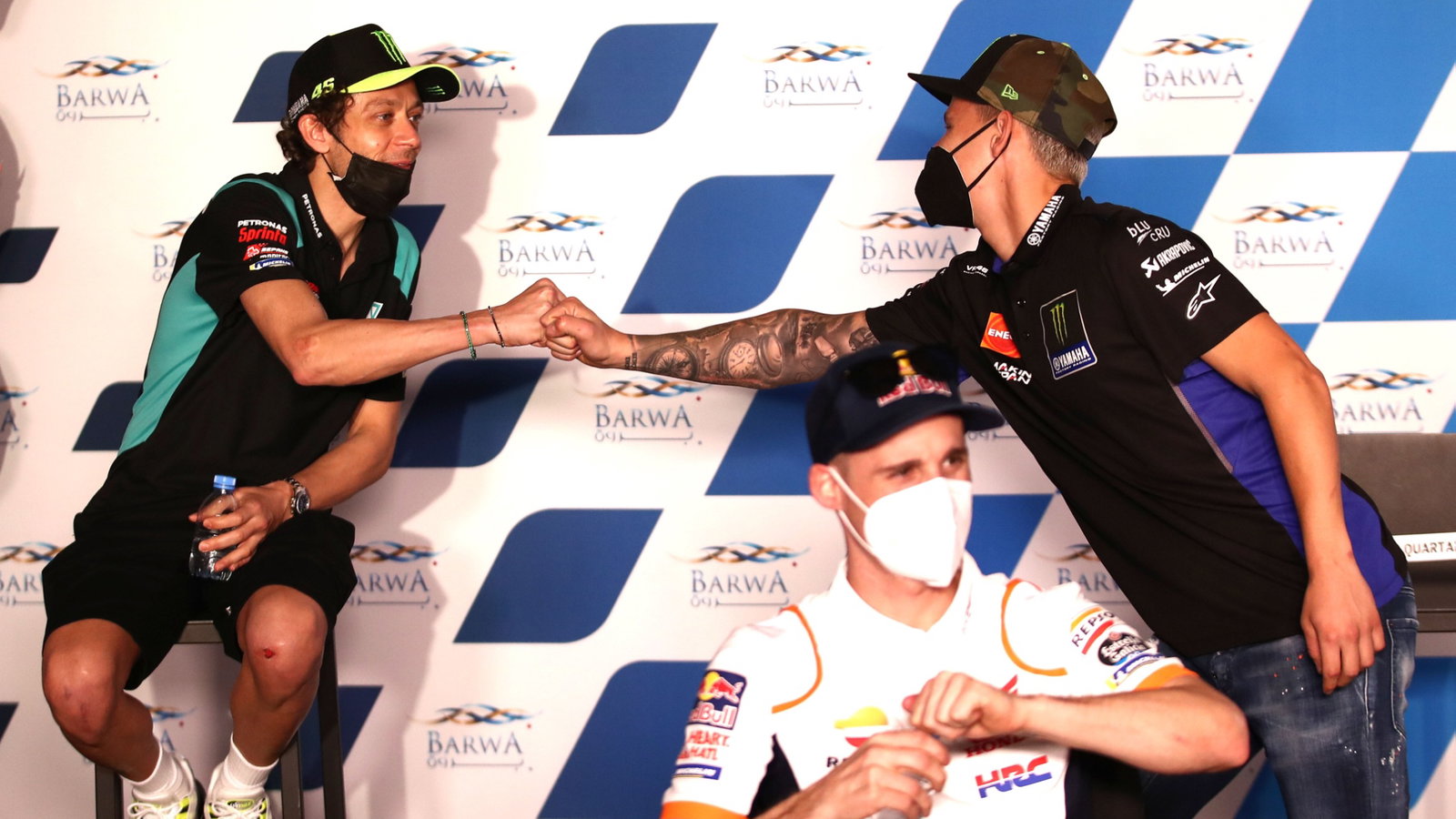 Valentino Rossi, Fabio Quartararo Qatar MotoGP, 25 March 2021