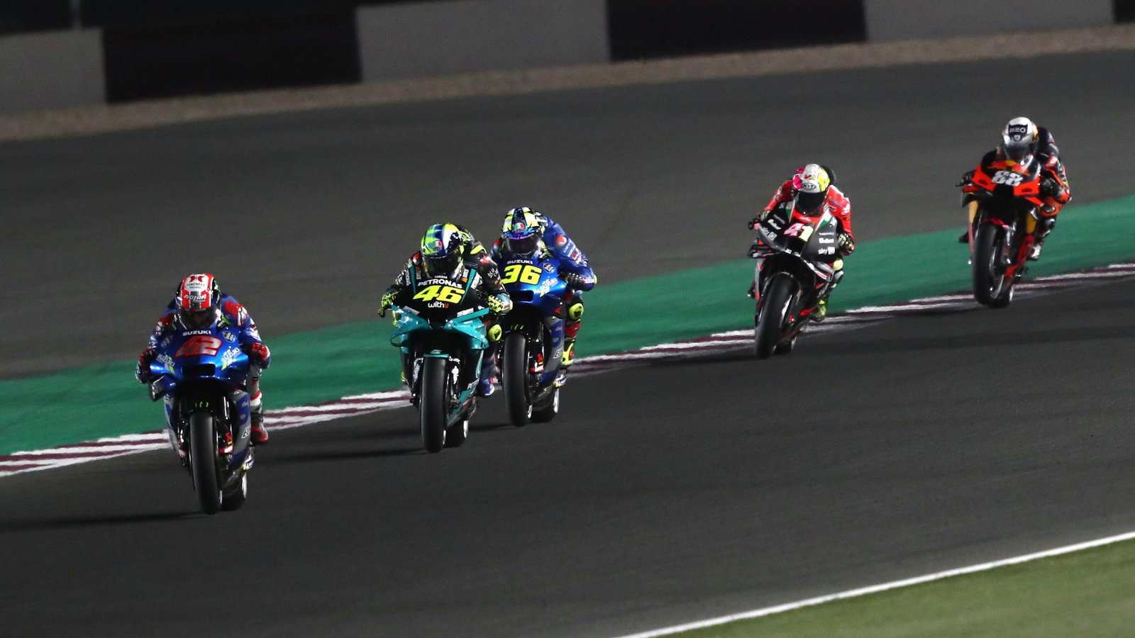 Alex Rins MotoGP race, Qatar MotoGP, 28 March 2021