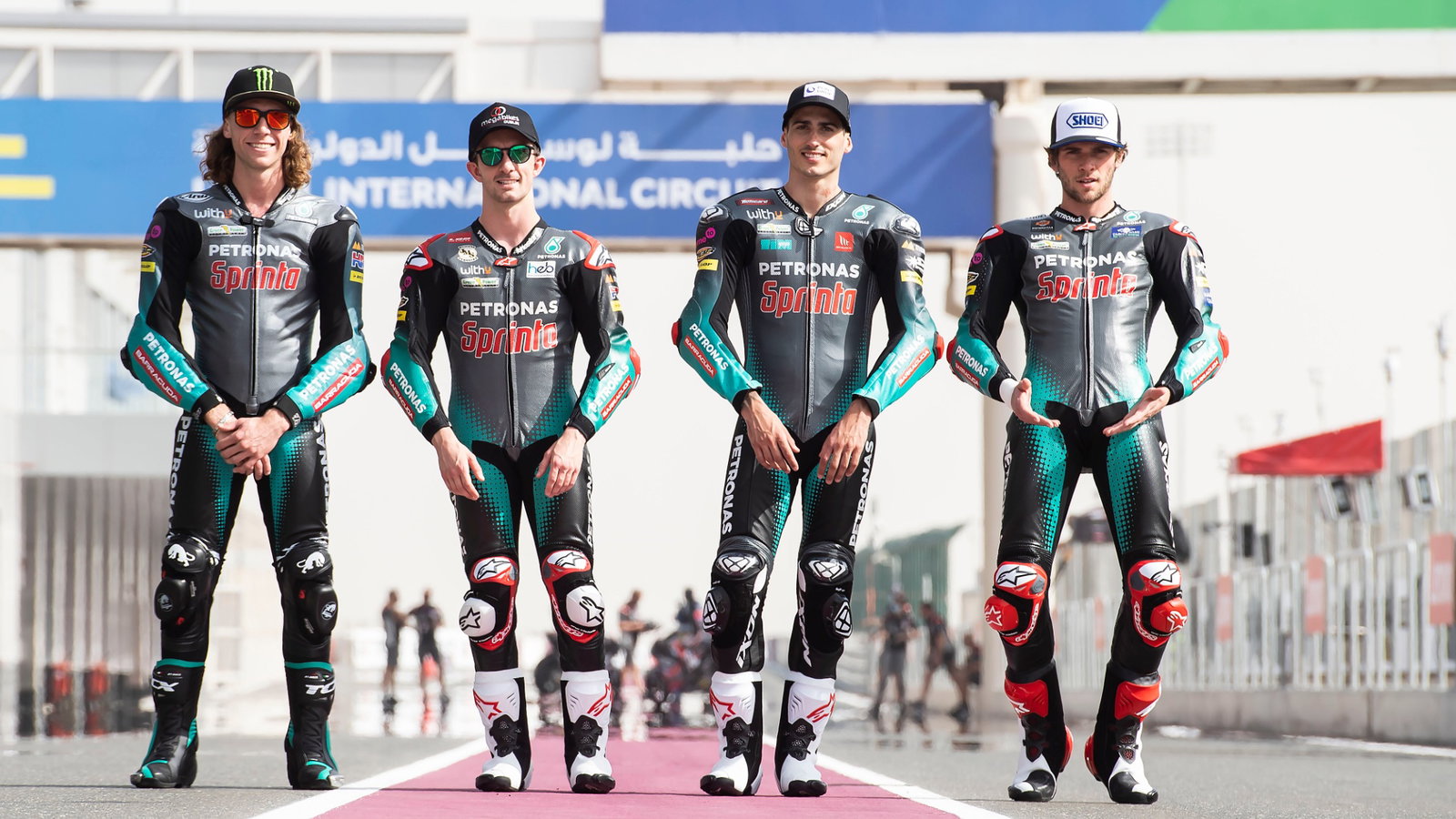 Darryn Binder, John McPhee, Xavi Vierge, Jake Dixon, Doha MotoGP 1st April 2021