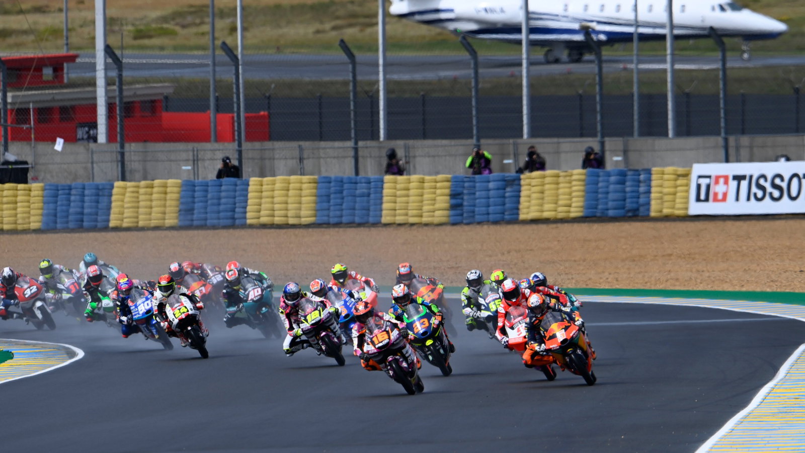 Andrea Migno race start, Moto3 race, French MotoGP, 16 May 2021
