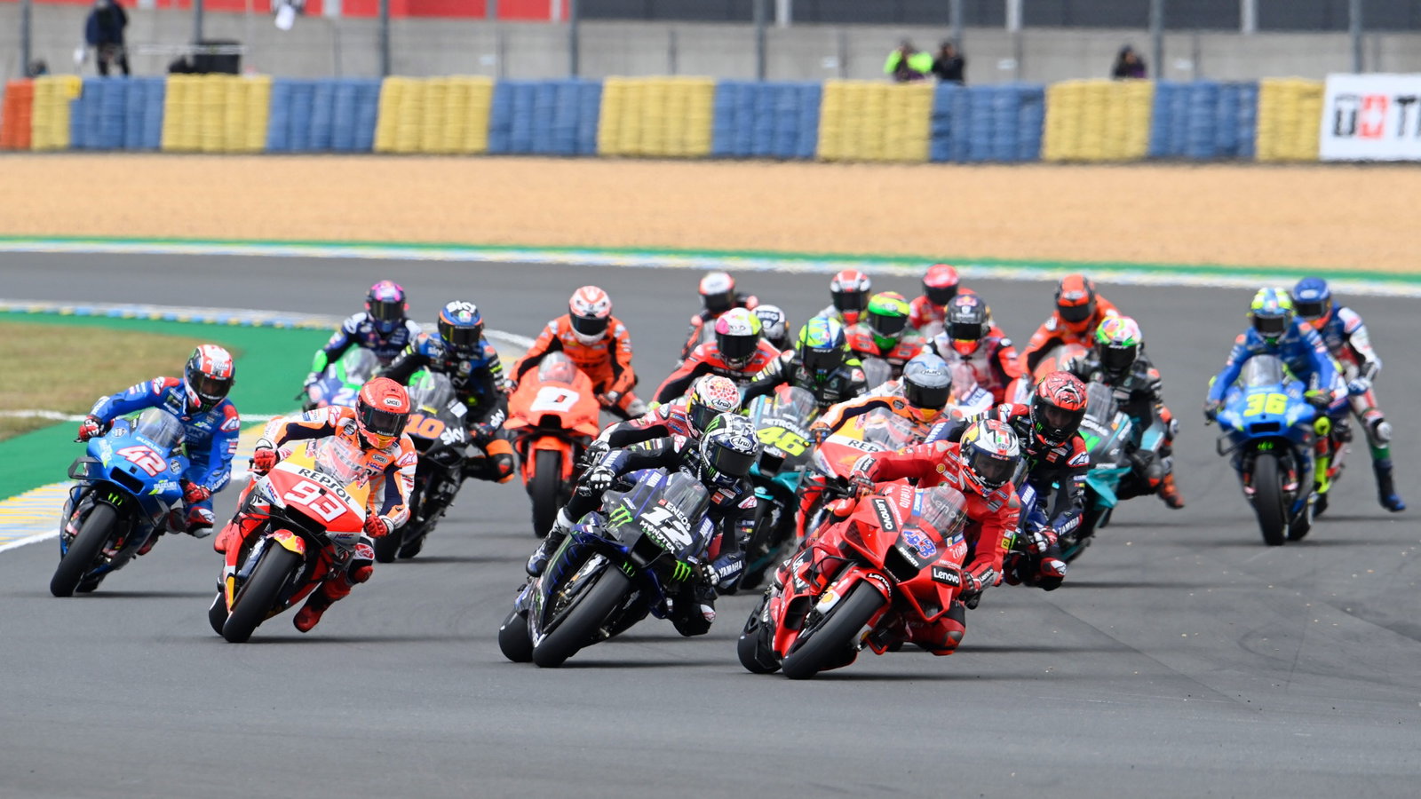 Jack Miller race start, French MotoGP, 16 May 2021