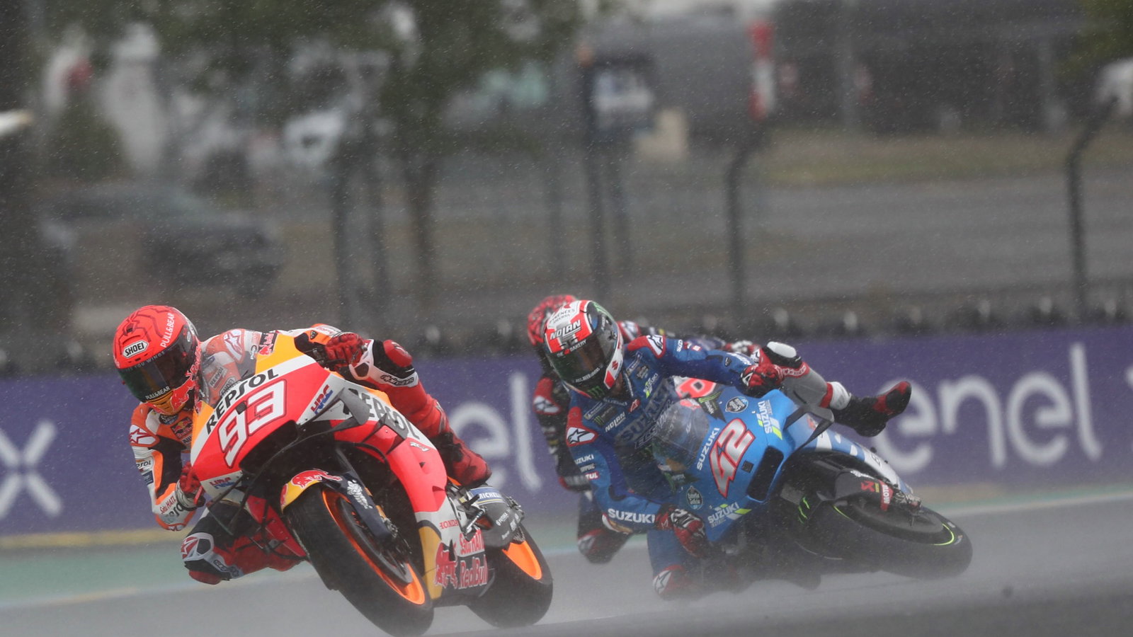 Marc Marquez, Alex Rins crashes, MotoGP Race, French MotoGP, 16 May 2021