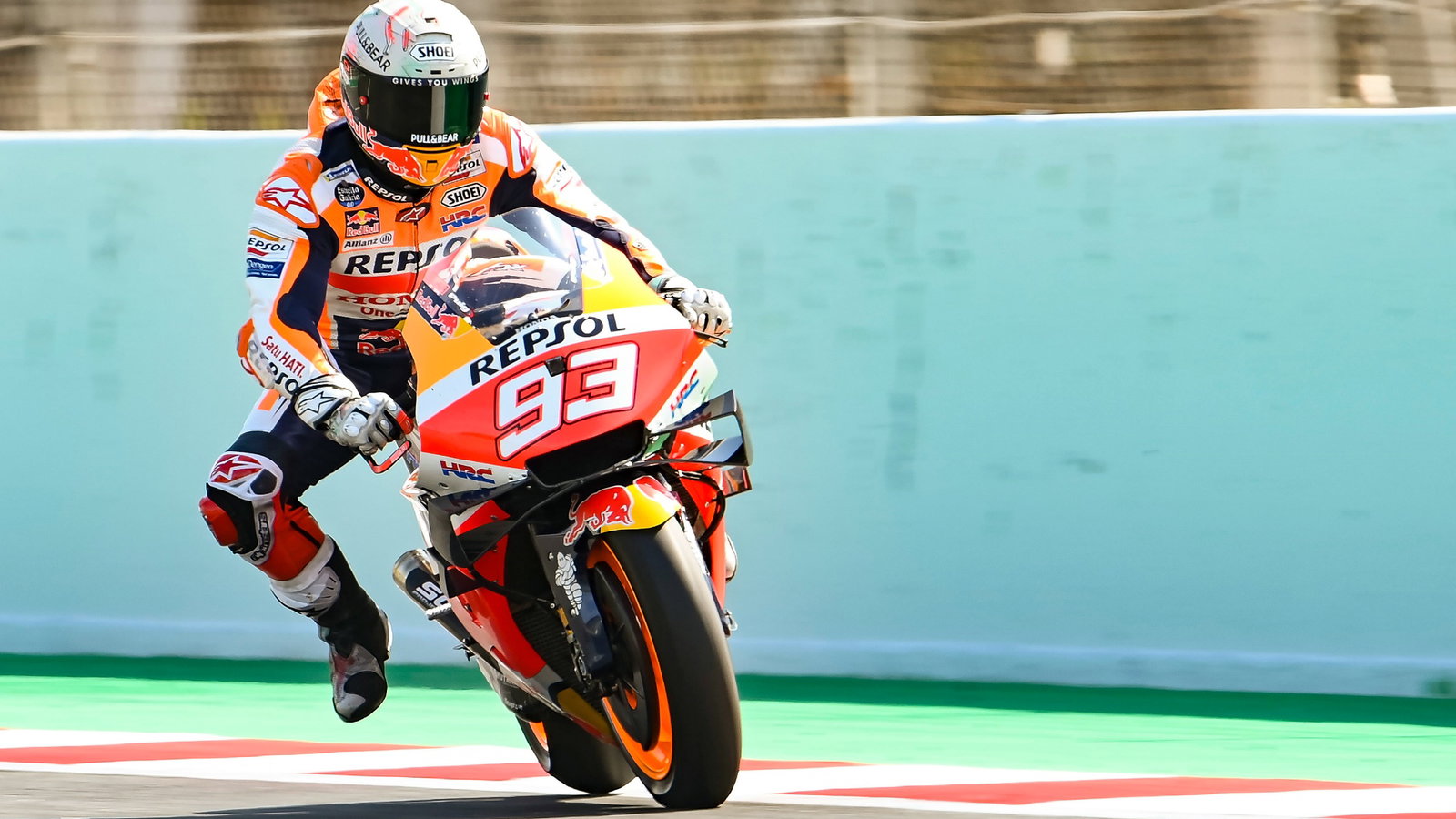 Marc Marquez, Braking, MotoGP, Catalunya MotoGP 5 June 2021