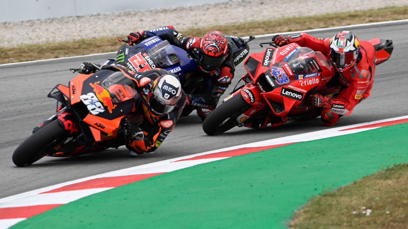 Jack Miller, Fabio Quartararo, MotoGP race, Catalunya MotoGP 6 June 2021