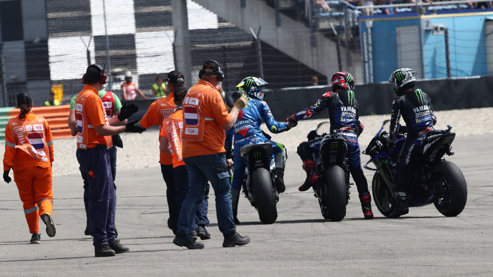 Fabio Quartararo race, Dutch MotoGP race, 27 June 2021