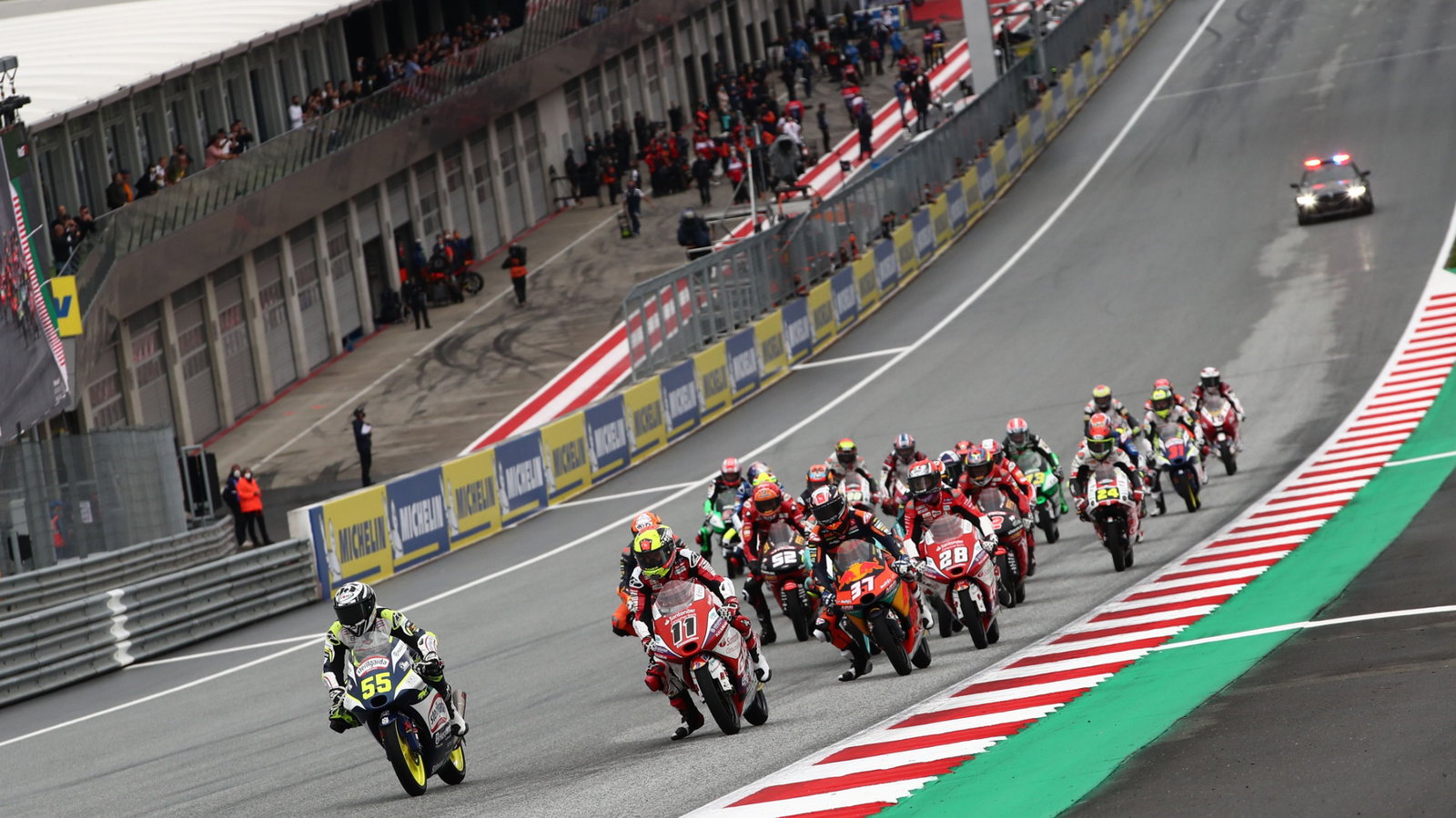 Romano Fenati race start, Moto3 Styria MotoGP, 8 August 2021