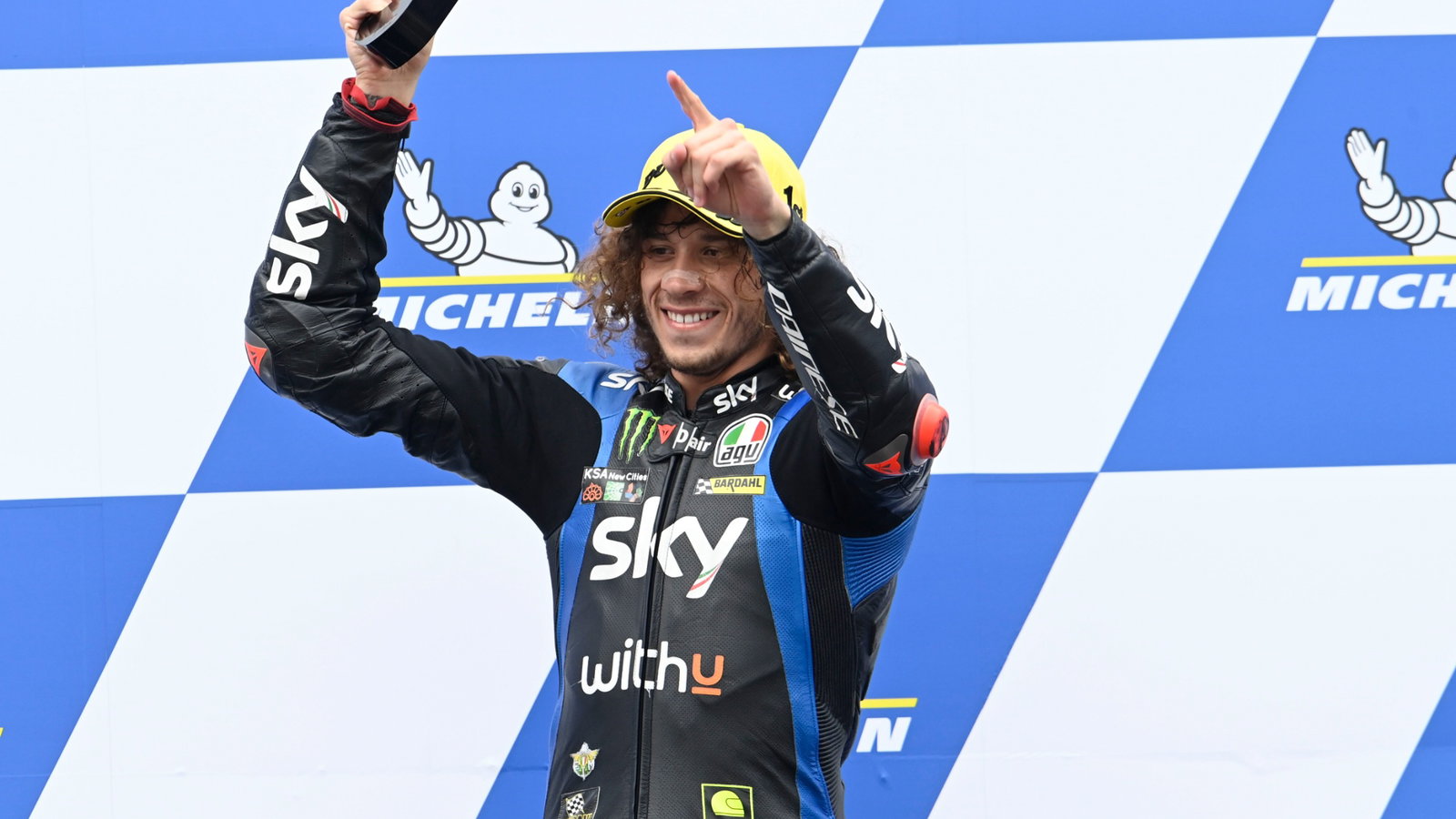 Marco Bezzecchi race, Moto2 race, Styria MotoGP, 8 August 2021