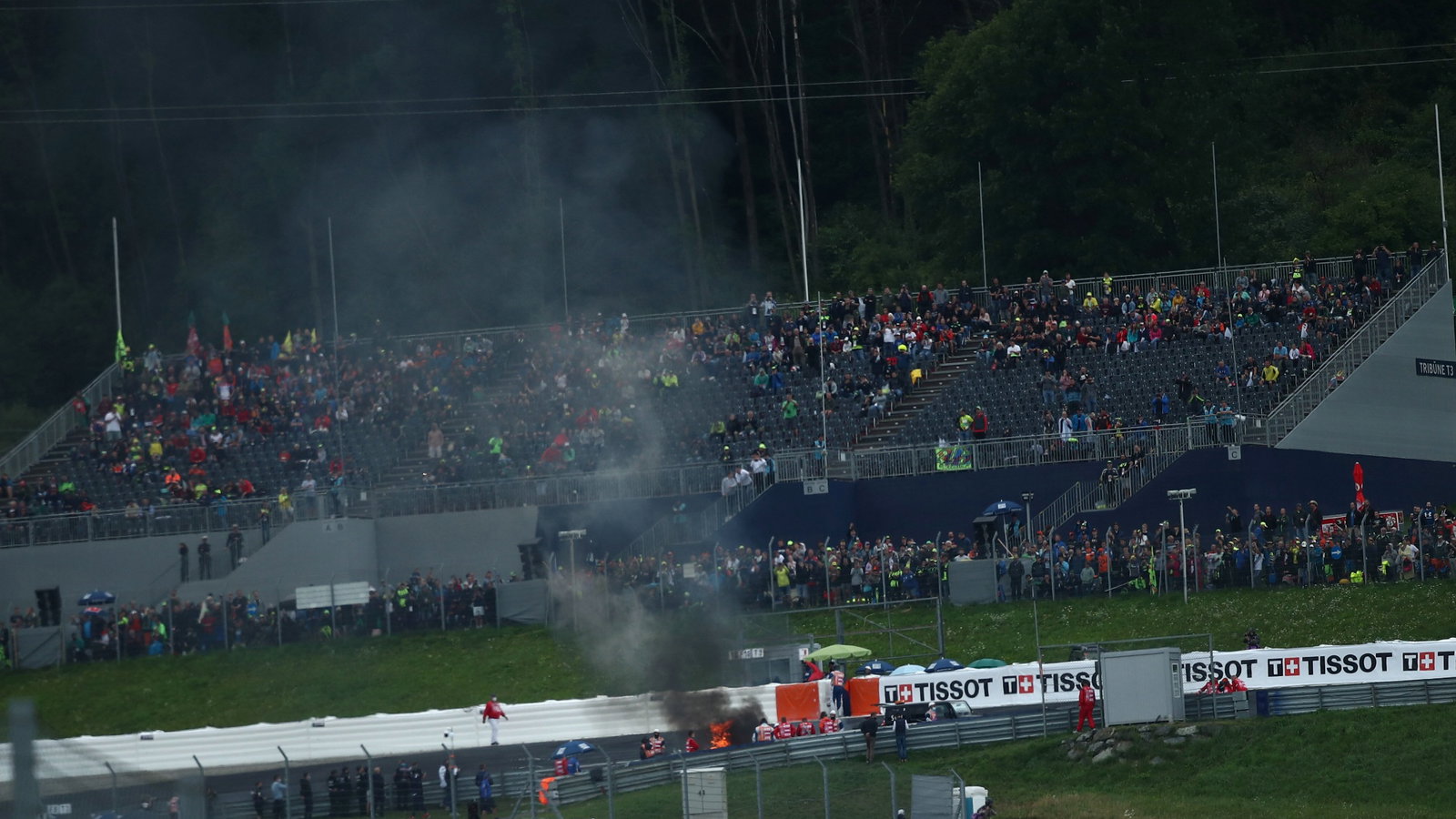 MotoGP crash, Styria MotoGP, 8 August 2021