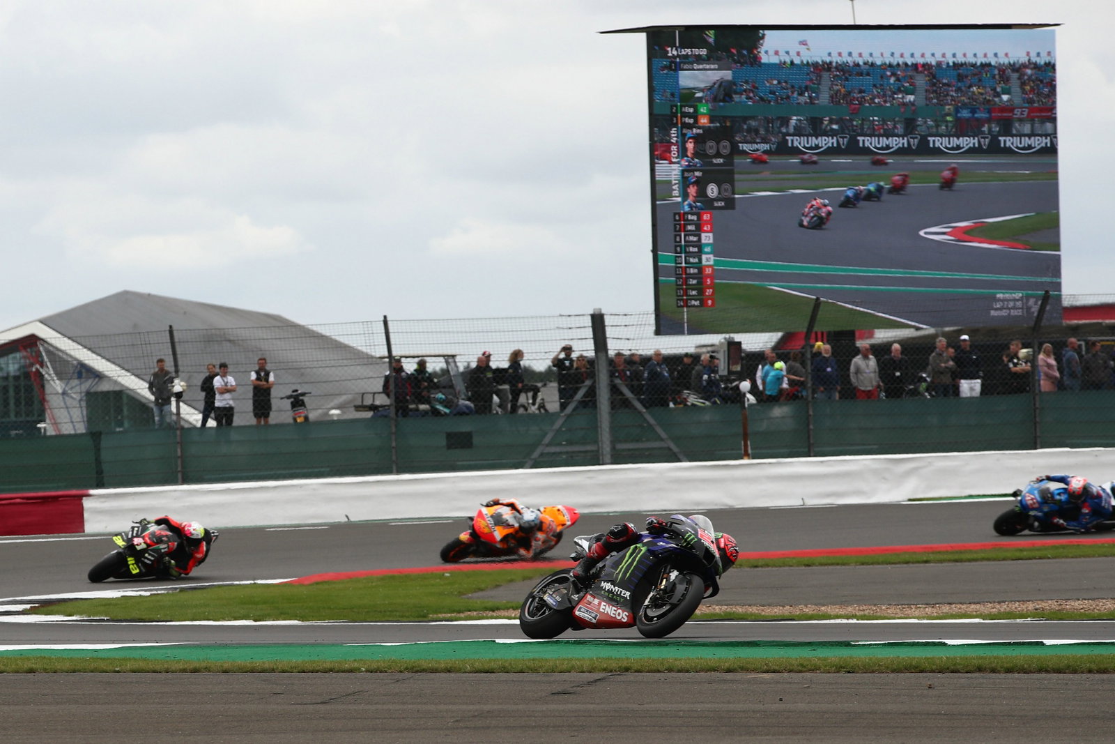 Fabio Quartararo MotoGP race, British MotoGP, 29 August2021