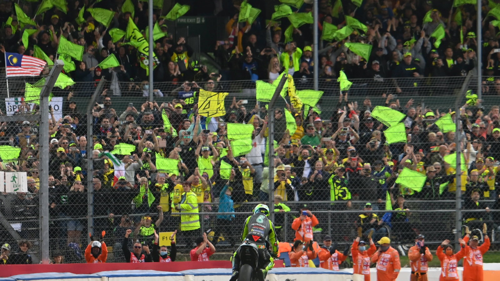 Valentino Rossi, British MotoGP race, 29 August 2021