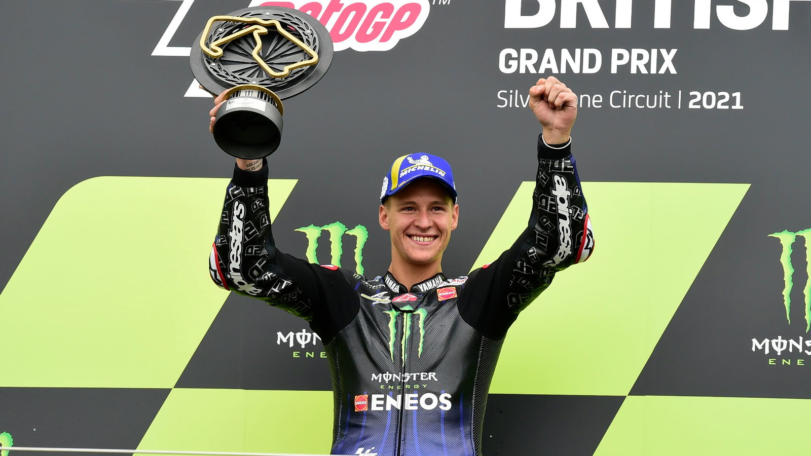 Fabio Quartararo, MotoGP race, British MotoGP 29 August 2021