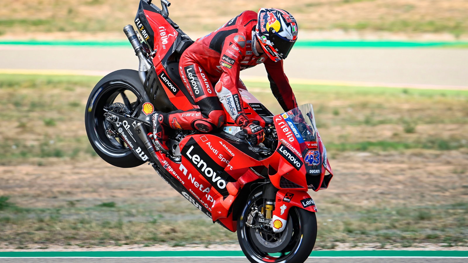 Jack Miller, Stoppie, MotoGP, Aragon MotoGP 10 September 2021