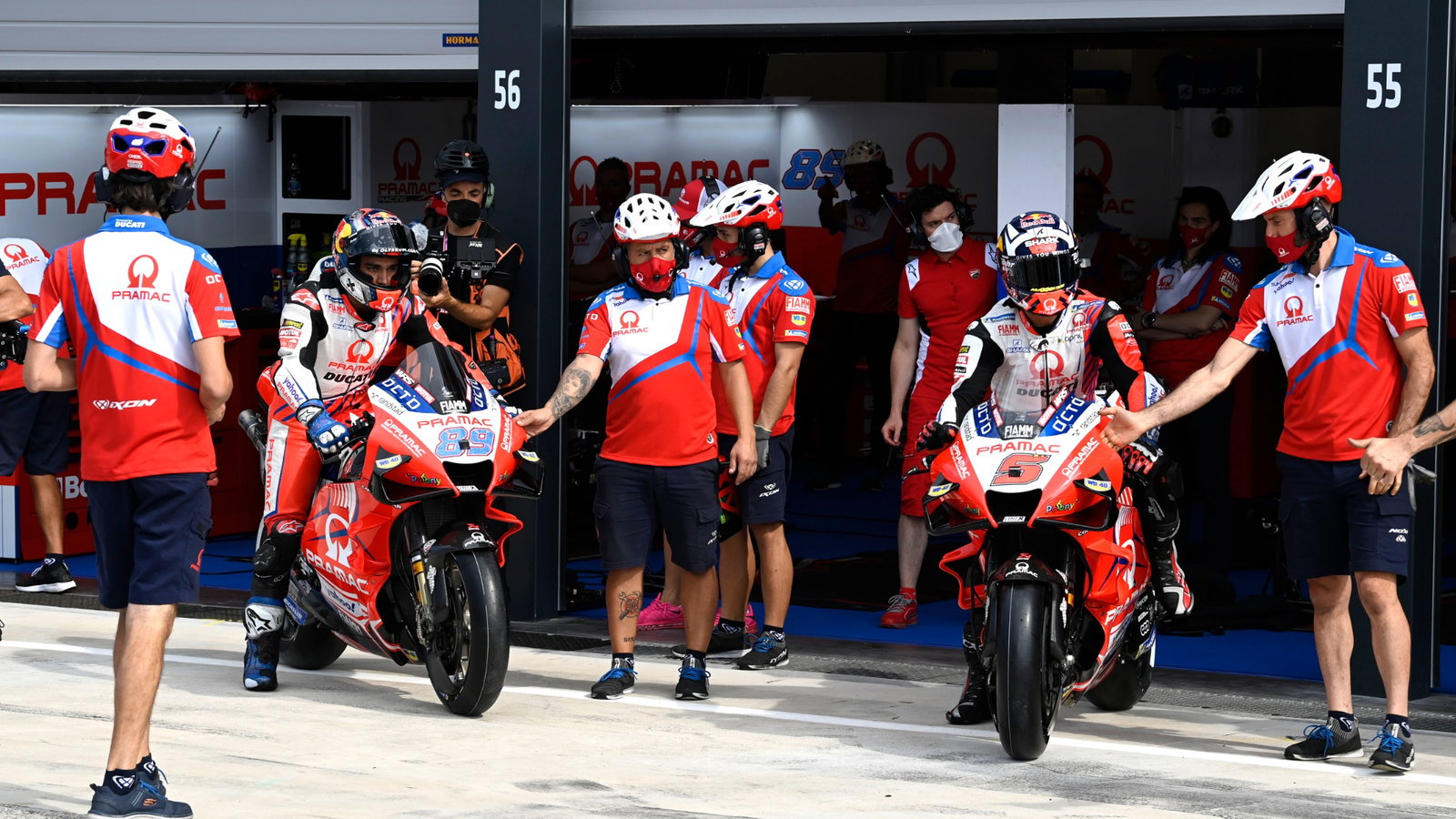 Jorge Martin, Johann Zarco, MotoGP, San Marino MotoGP 18 September 2021