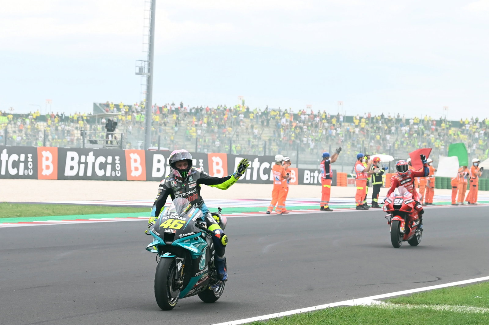 Valentino Rossi, San Marino MotoGP race, 19 September 2021