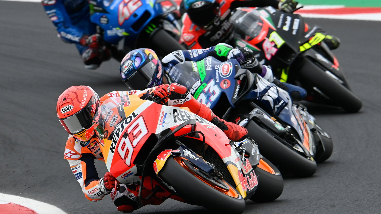 Marc Marquez, MotoGP race, San Marino MotoGP 19 September 2021