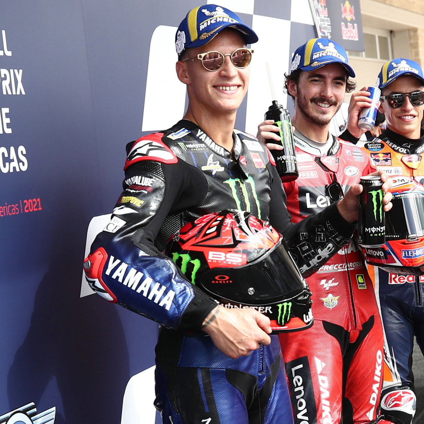 Fabio Quartararo , Francesco Bagnaia Marc Marquez, MotoGP cota