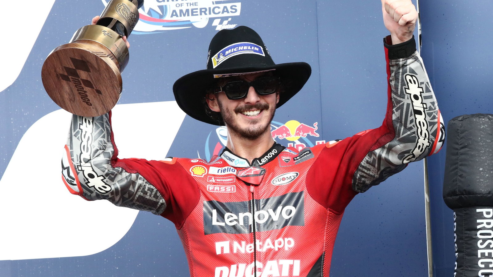Francesco Bagnaia, Grand Prix of the Americas race, 3 October 2021