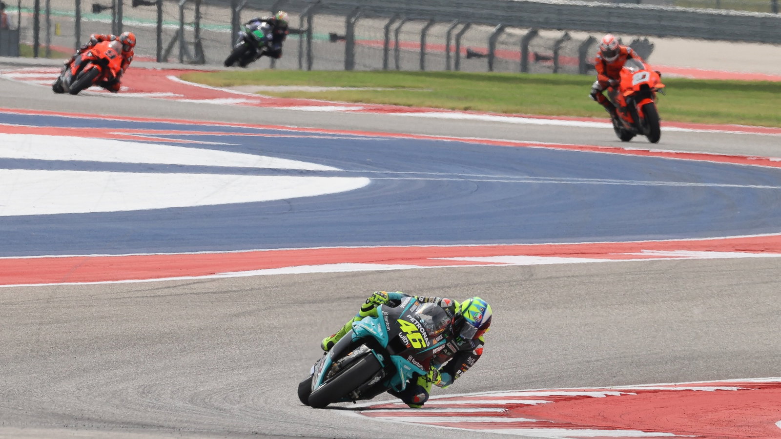 Rossi, Lecuona, MotoGP race, Grand Prix of the Americas, 3 October 2021.