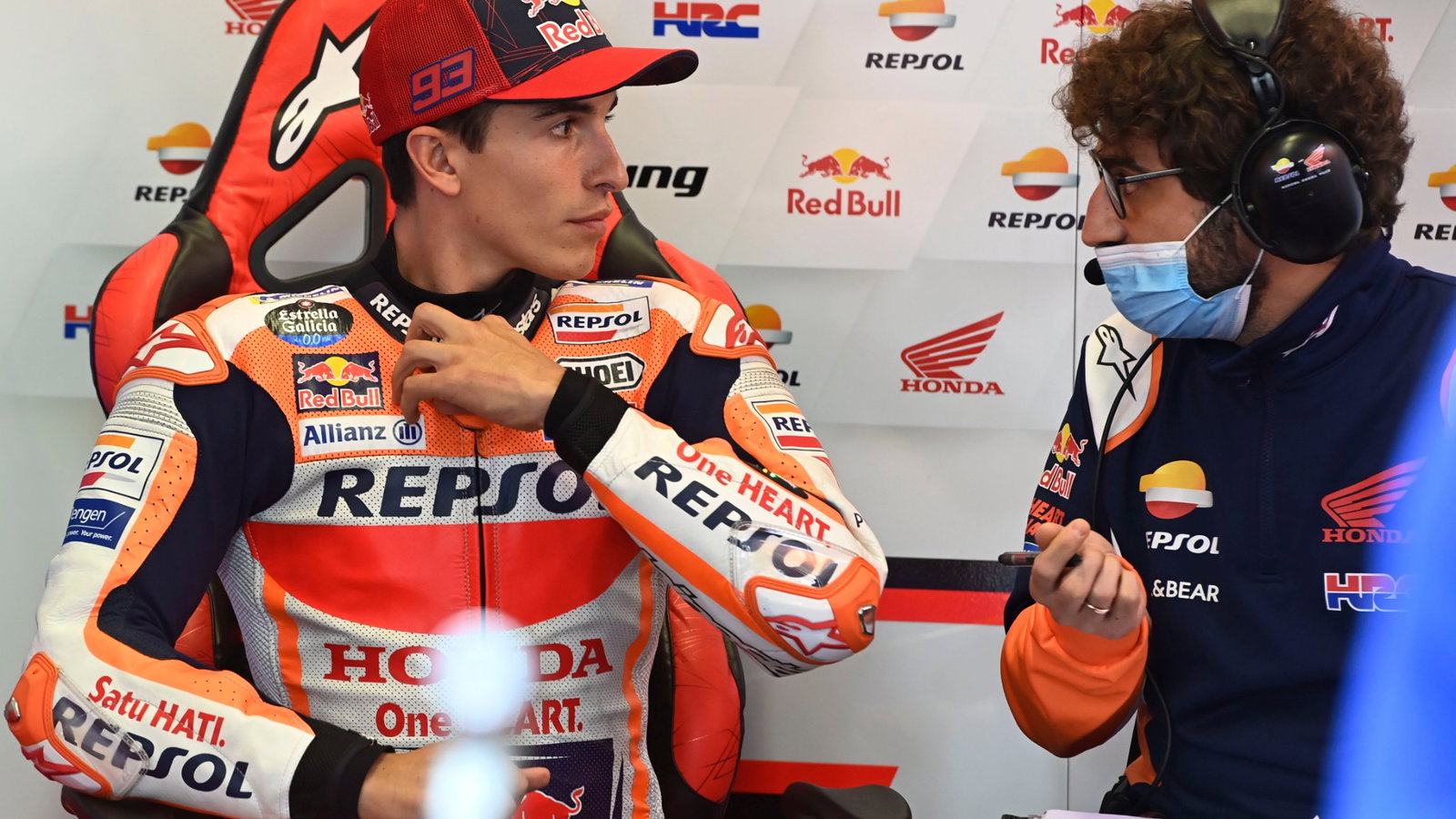 Marc Marquez, Emilia-Romagna MotoGP, 23 October 2021