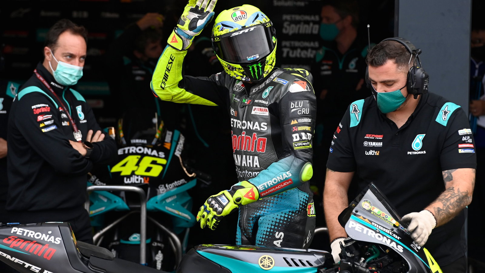 Valentino Rossi, Emilia-Romagna MotoGP, 23 October 2021