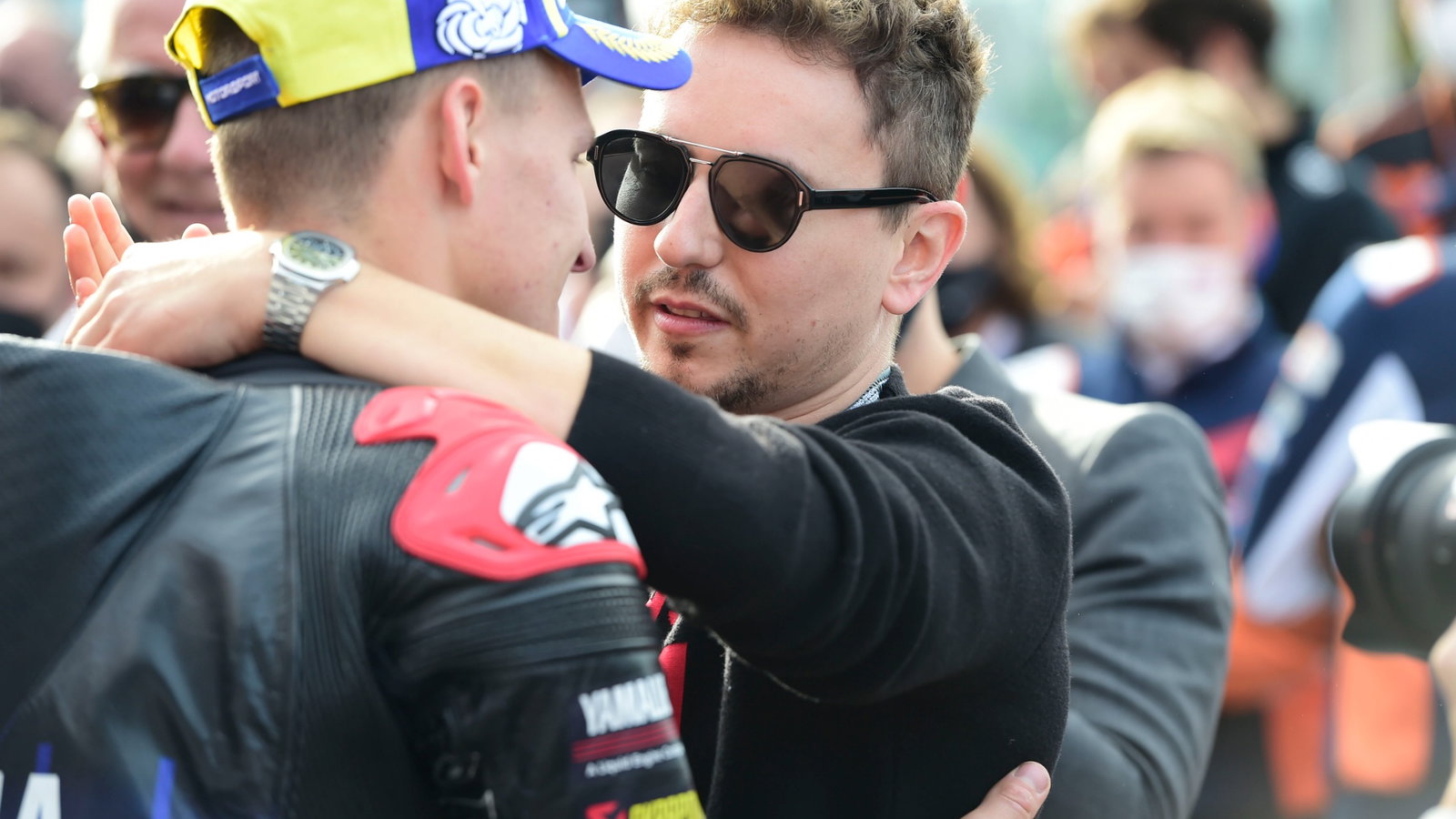 Fabio Quartararo, World Champion, Jorge Lorenzo, MotoGP race, Emilia-Romagna MotoGP 24 October 2021