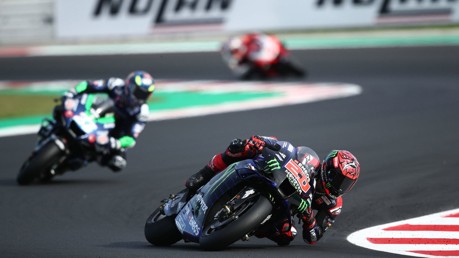 Fabio Quartararo , MotoGP race, Emilia-Romagna MotoGP. 24 October 2021