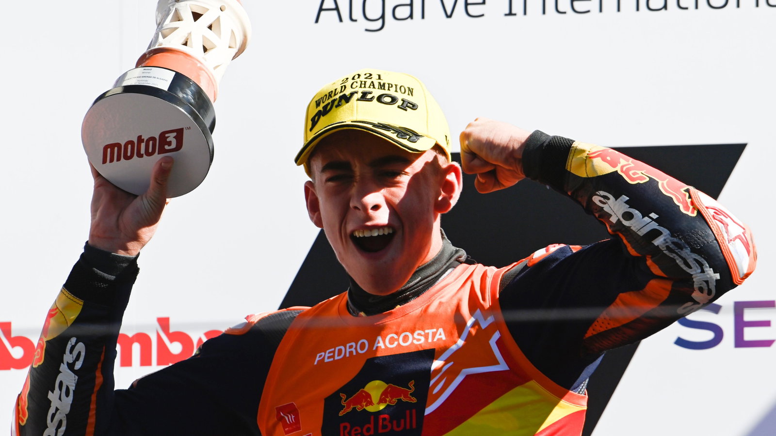 Pedro Acosta, Moto3 race, Algarve MotoGP, 7 November 2021