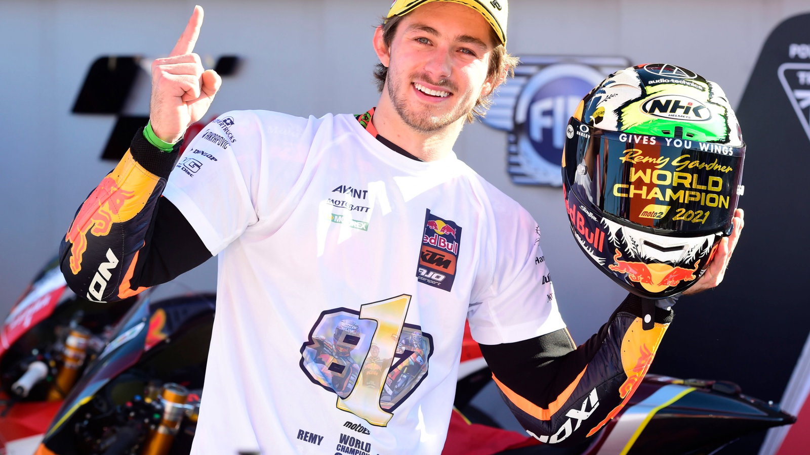 Remy Gardner, Moto2 race, Valencia MotoGP, 14 November 2021