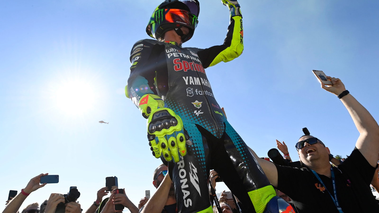 Valentino Rossi, Valencia MotoGP race, 14 November 2021
