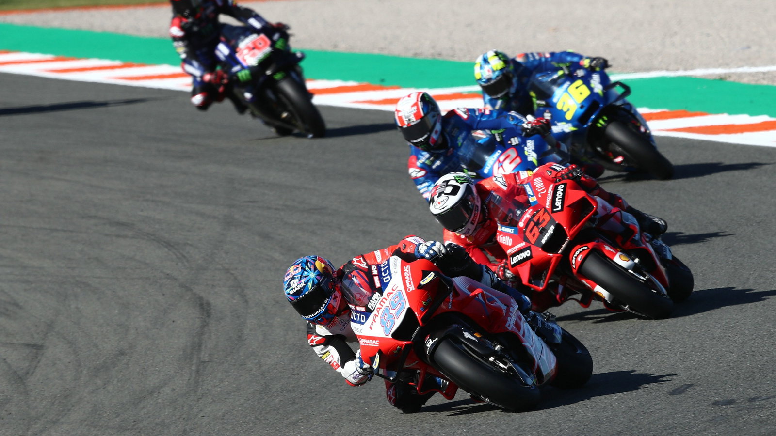 Jorge Martin , Valencia MotoGP race . 14 November 2021