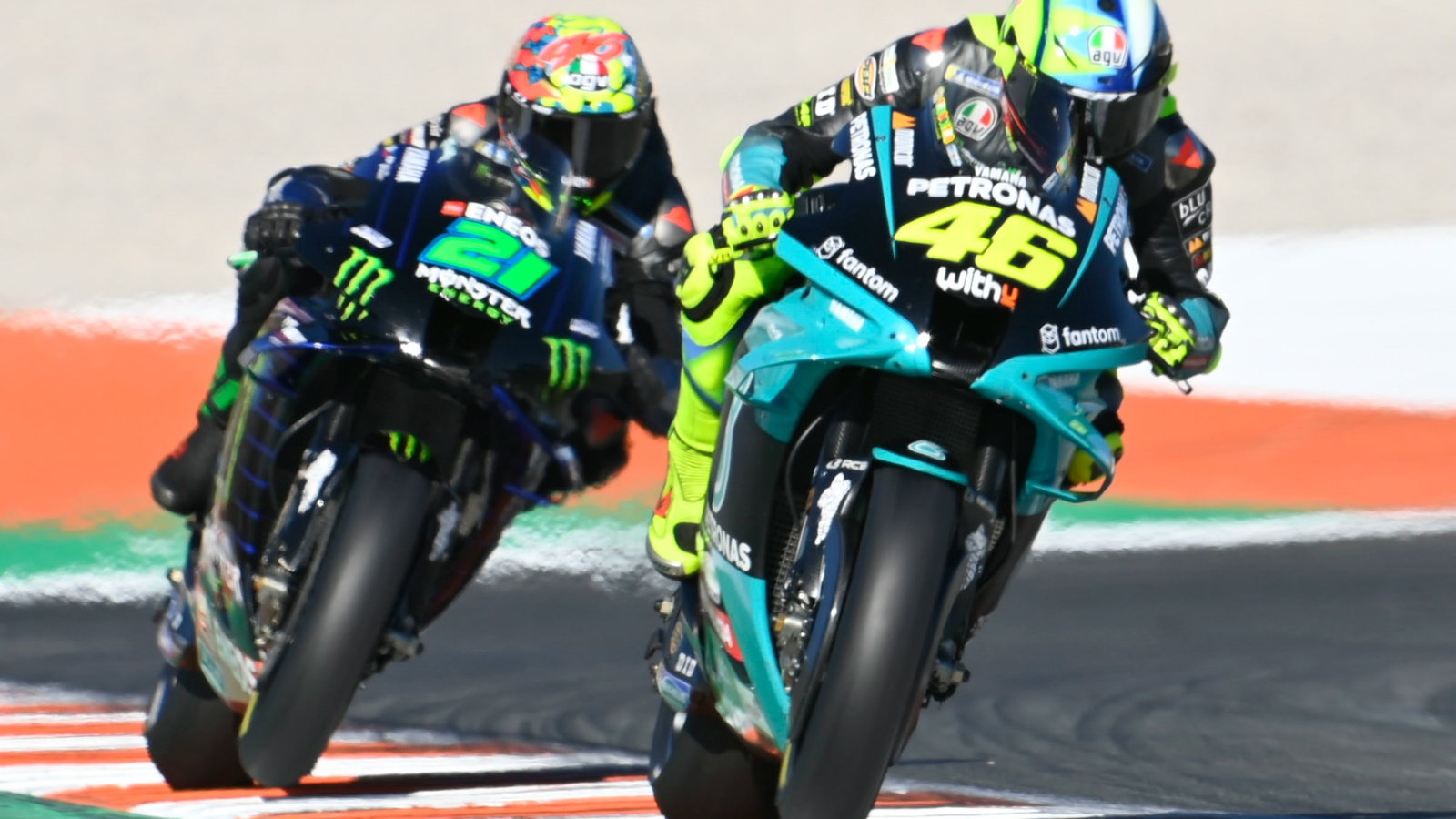 Valentino Rossi, Valencia MotoGP race, 14 November 2021