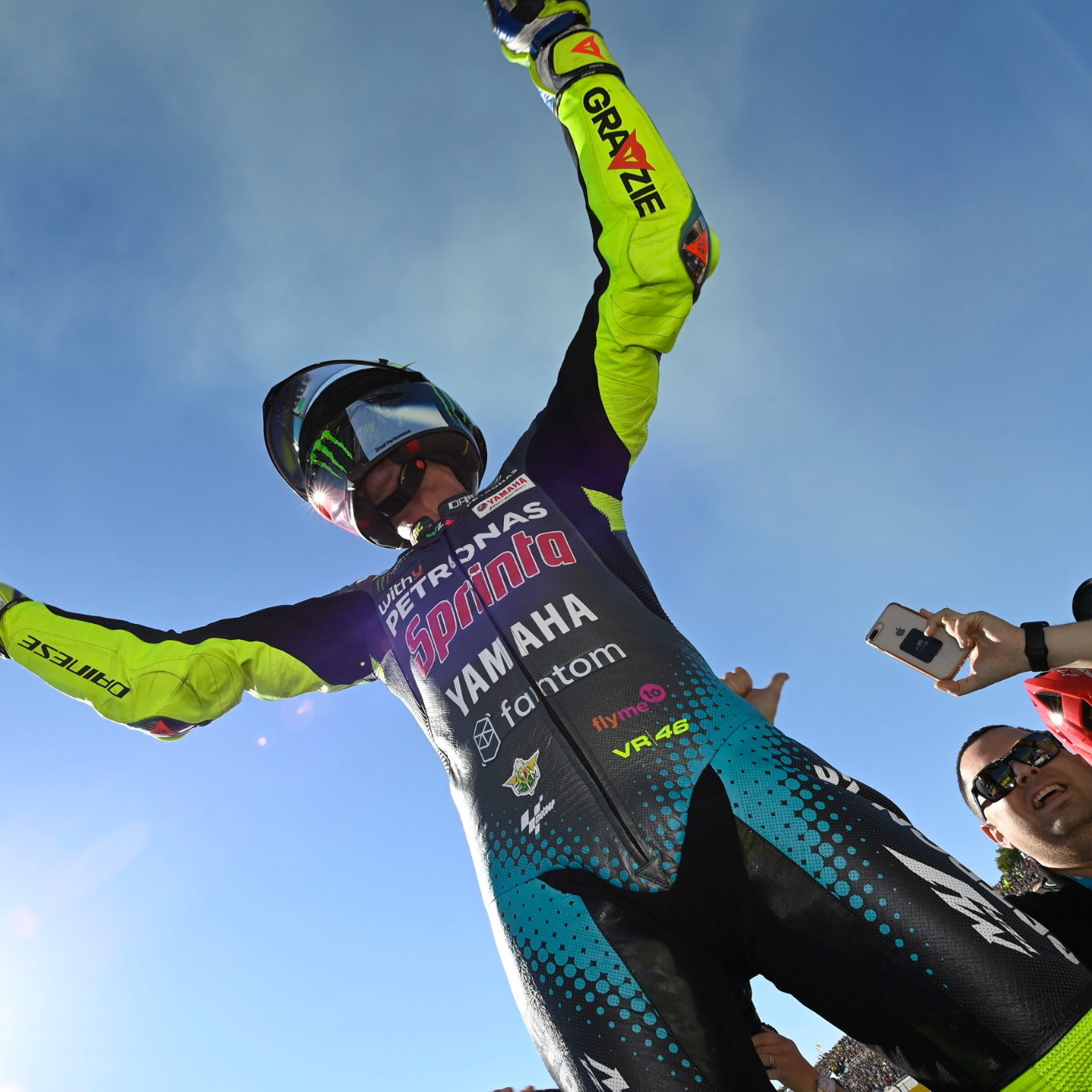 Valentino Rossi, Valencia MotoGP race, 14 November 2021