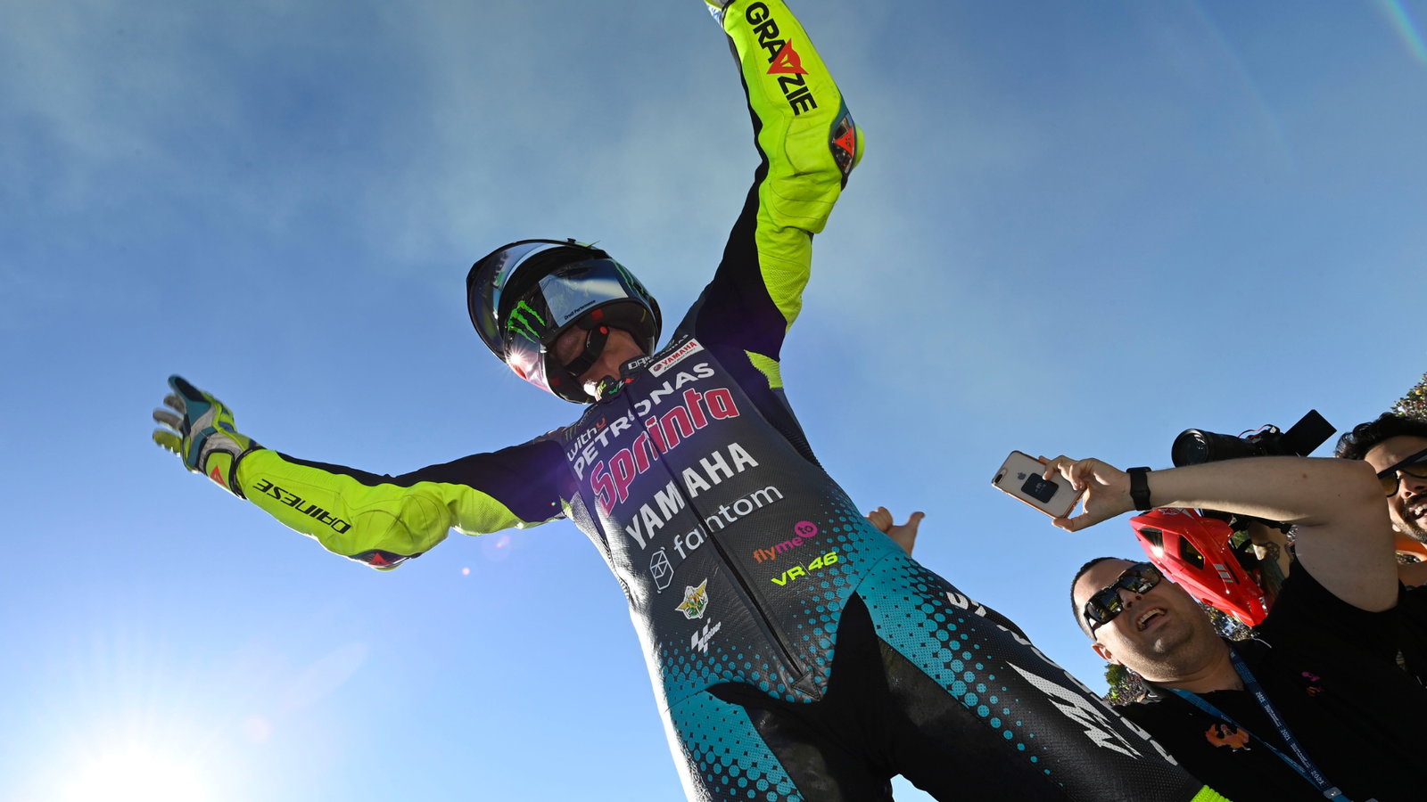 Valentino Rossi, Valencia MotoGP race, 14 November 2021