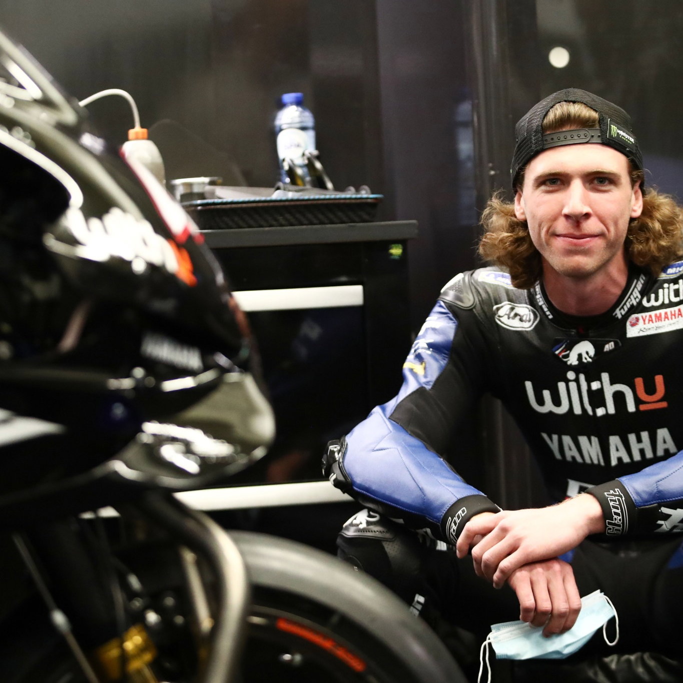 Darryn Binder, Jerez MotoGP test, 18 November 2021