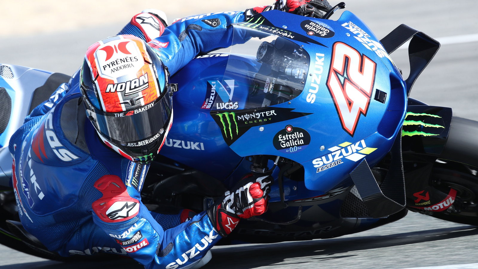 Alex Rins, Jerez MotoGP test, 18 November 2021